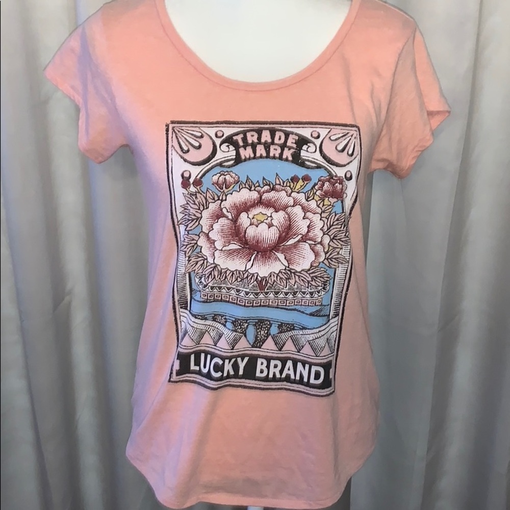 Small Lucky Brand Short Sleeve Graphic Tee